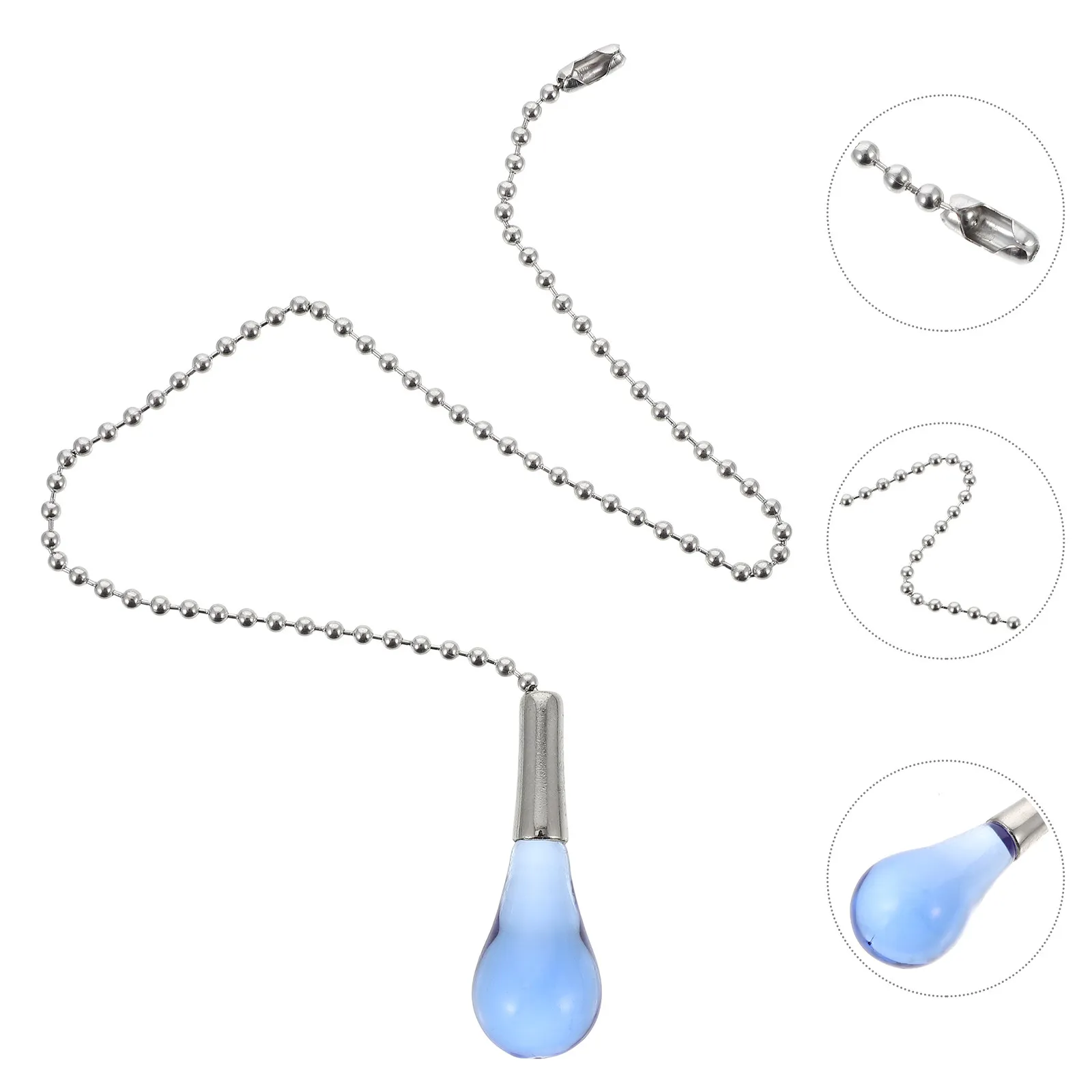 

1Pcs Shiny Glass Metal Light Pendant Decor for Chandelier Fan Lamp Window Doorway Home Decor Modern Warm Atmosphere Ceiling Fan
