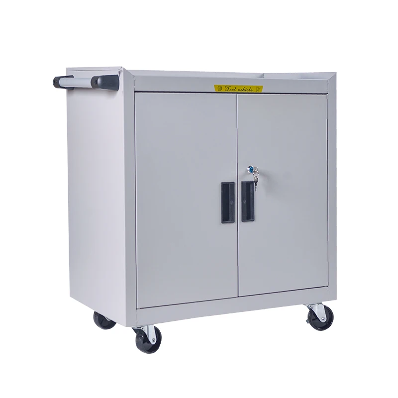 

Mobile Tool Cabinet Drawer Type Double Door with Brake Universal Wheel Hardware Tool Box Auto Repair Tool Storage Cabinet