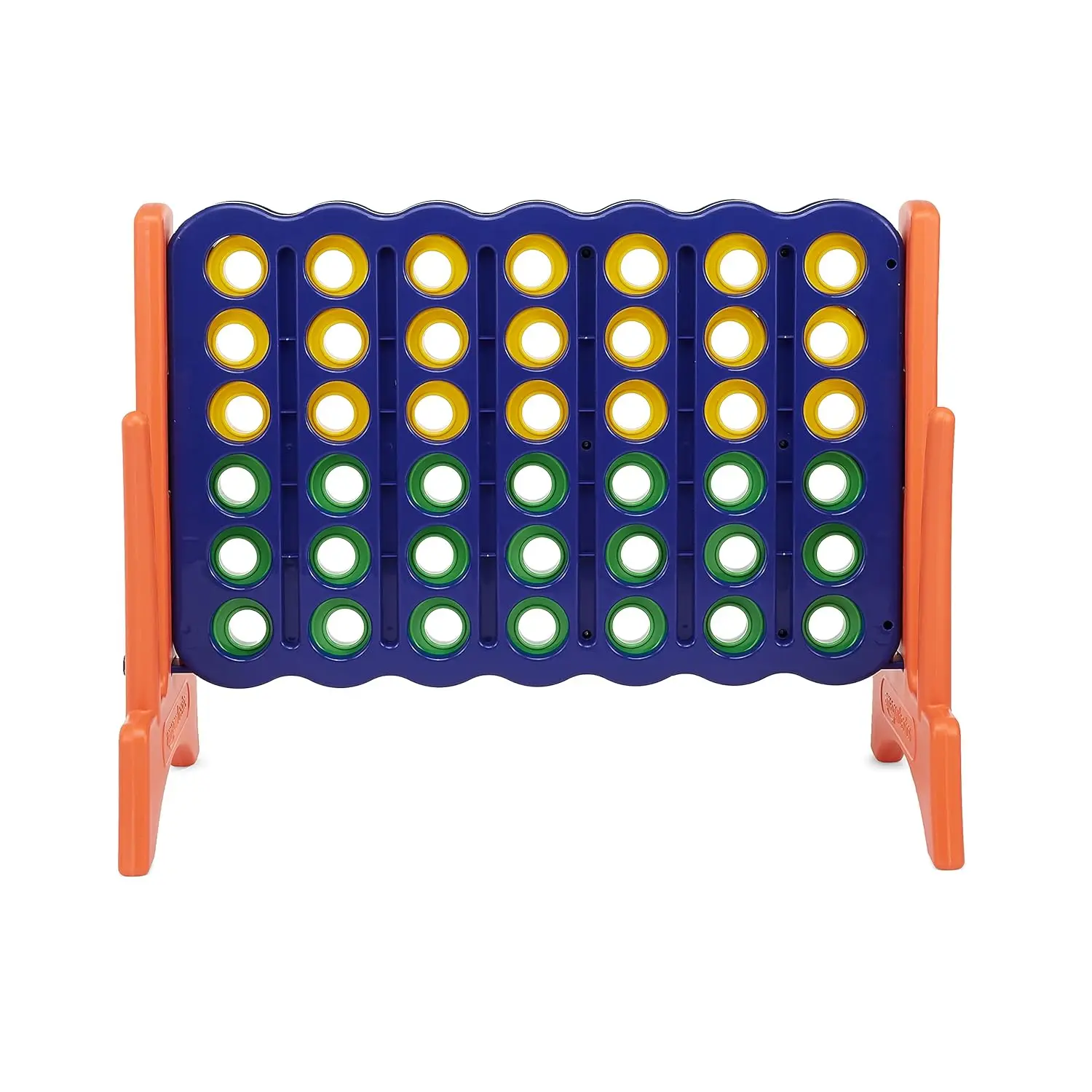 Hochwertiges 4-in-ein-ein-reihiges Spielset für Kinder und Erwachsene, BPA-frei mit Tragetasche, tolles Geschenk in Blau/Gelb/Rot/Grün