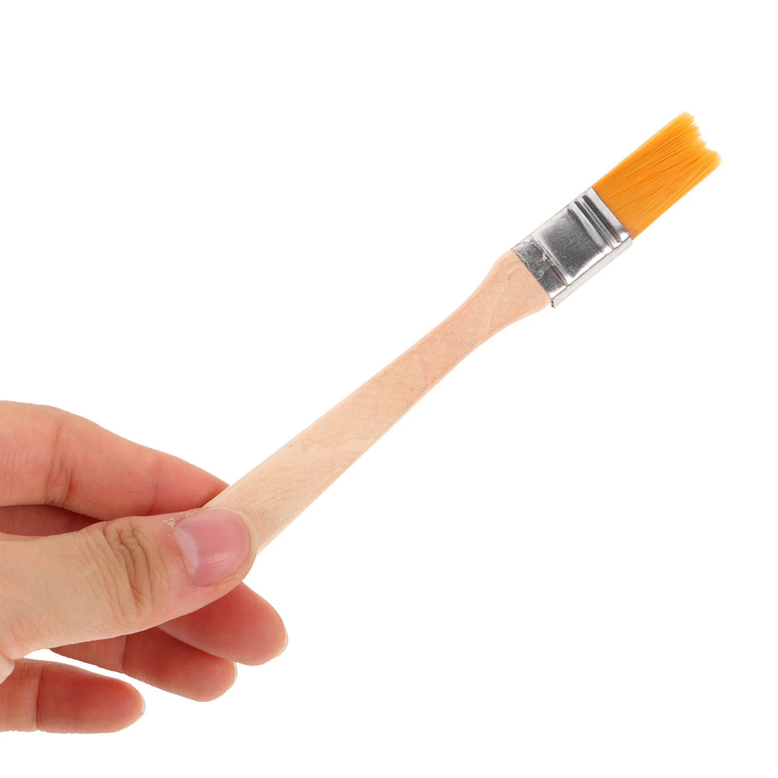แปรงทาสีไนล่อนด้ามไม้แปรงทาสีขนแปรงสำหรับเชื่อมอุปกรณ์ทำความสะอาดแปรงทาสีผนังแบบพกพาเครื่องมือทาสีผนังแบบนำกลับมาใช้ใหม่ได้