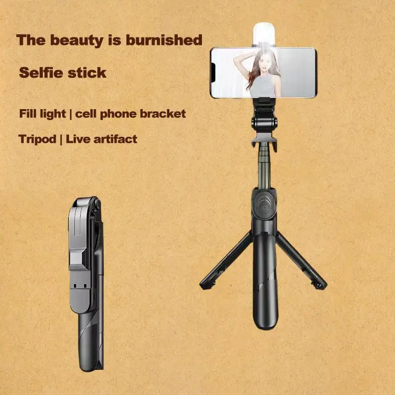 Das ultimative mobile Bluetooth-Selfie-Stick-Stativ für müheloses Live-Streaming ist das perfekte Zubehör, um Ihren besten Moment festzuhalten