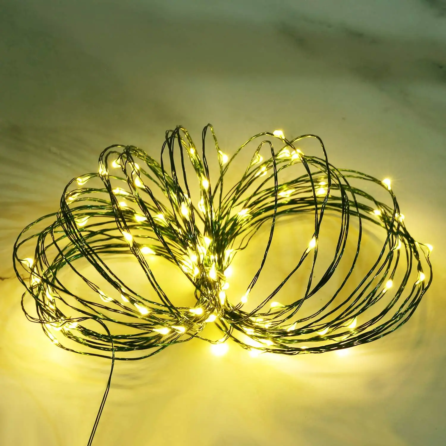 1PCS 500/2000LED Fairy String Lights Christmas Garland Outdoor Decor Lights Waterproof With Remote For Tree Street Wedding Party