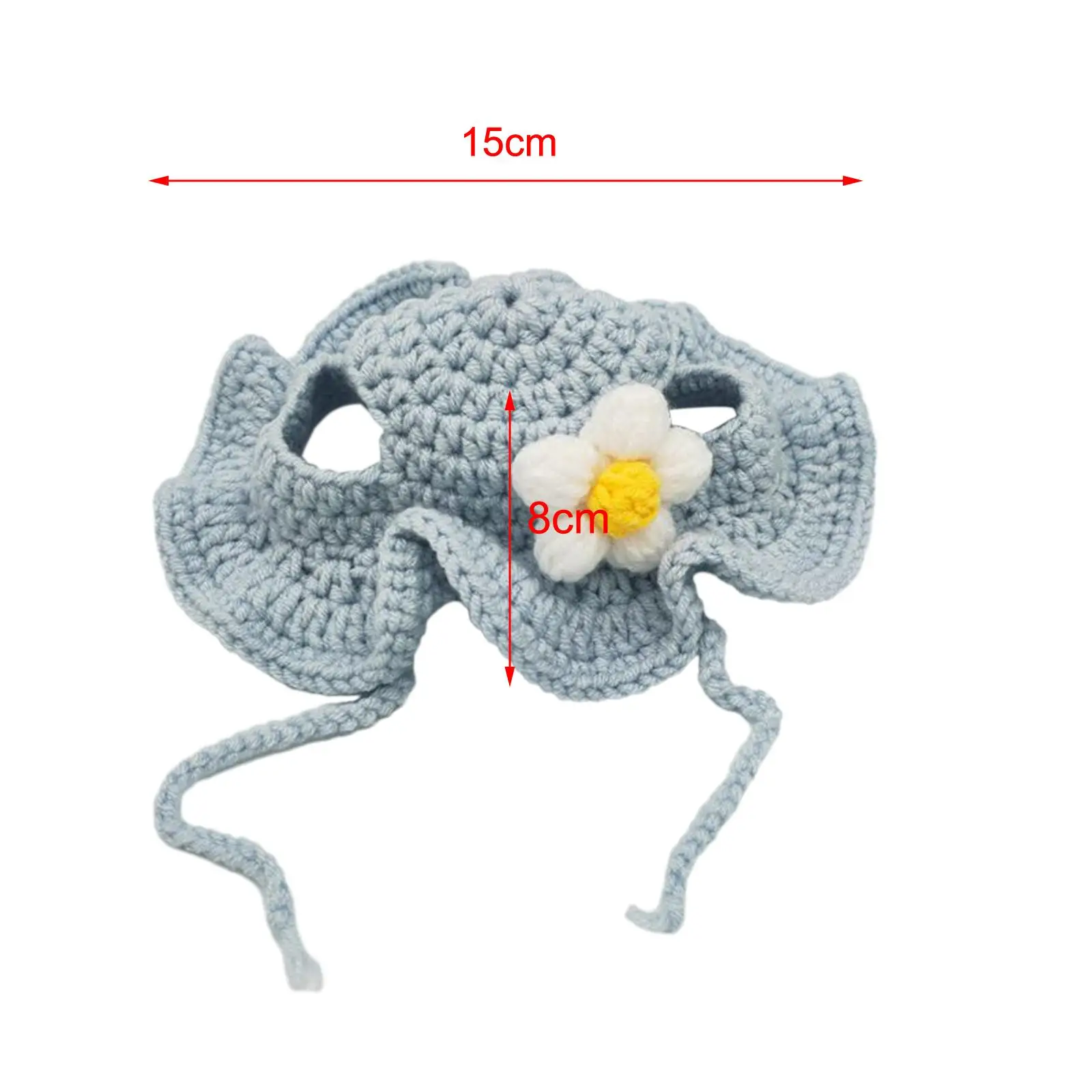 Adorable Headwear for Cats and Puppies Hand Knitted Winter Hat Warm Pet Costume Accessory Suitable for Parties