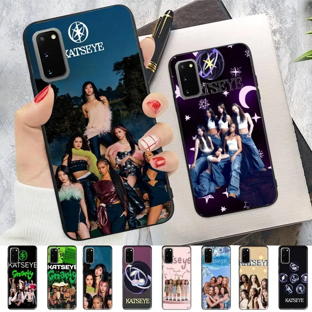 

Korea Kpop Band K-katseye Anime Phone Case For Samsung S 9 10 20 21 22 23 30 23 24 Plus Lite Ultra FE S10lite Funda