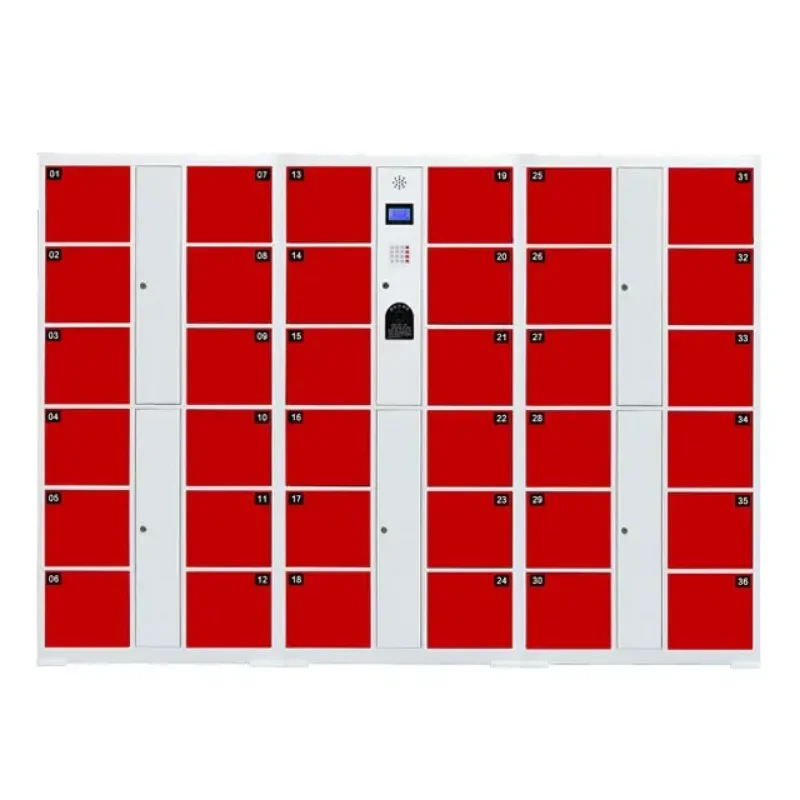 Package Box Storage Metal Automatic Locker School Employee Storage Cabinets Digital Smart Parcel Electronic Lockers