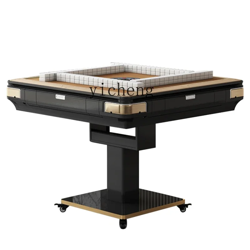 

YY Smart Mute Mahjong Machine Automatic Dining Table Dual-Use Electric Folding Mahjong Table