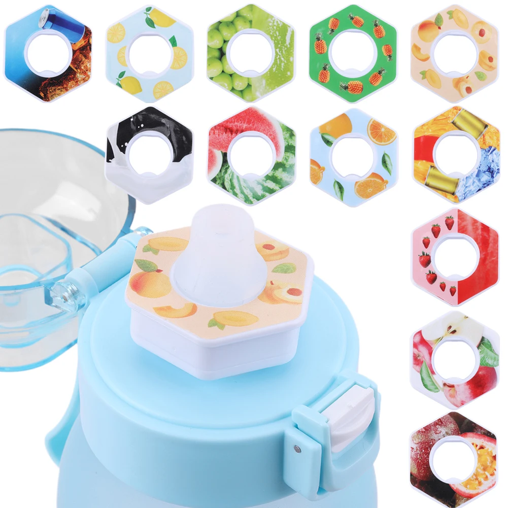 Air Flavor Pods Water Bottle Flavor Caps 0 Sugar Fruit Scent Pods Non Toxic Water Cup Scented Pods Creative for Outdoor Sports