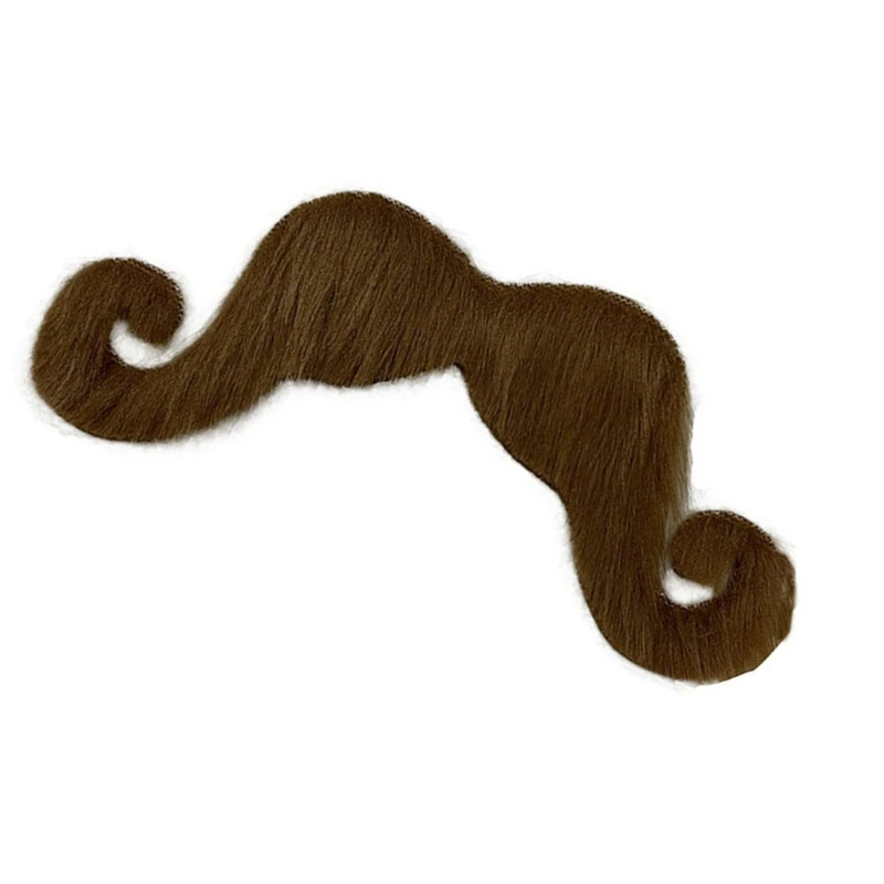 2025 New Fake Mustache Fake Moustache Mustaches Self Adhesive Mustache Fake Beard Costume