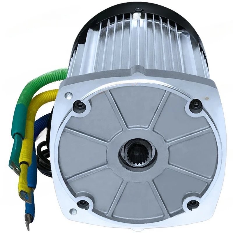 1200W 2200W 60V 72V Square Shaft DC Motor Kit For Material Handling Equipment Machinery