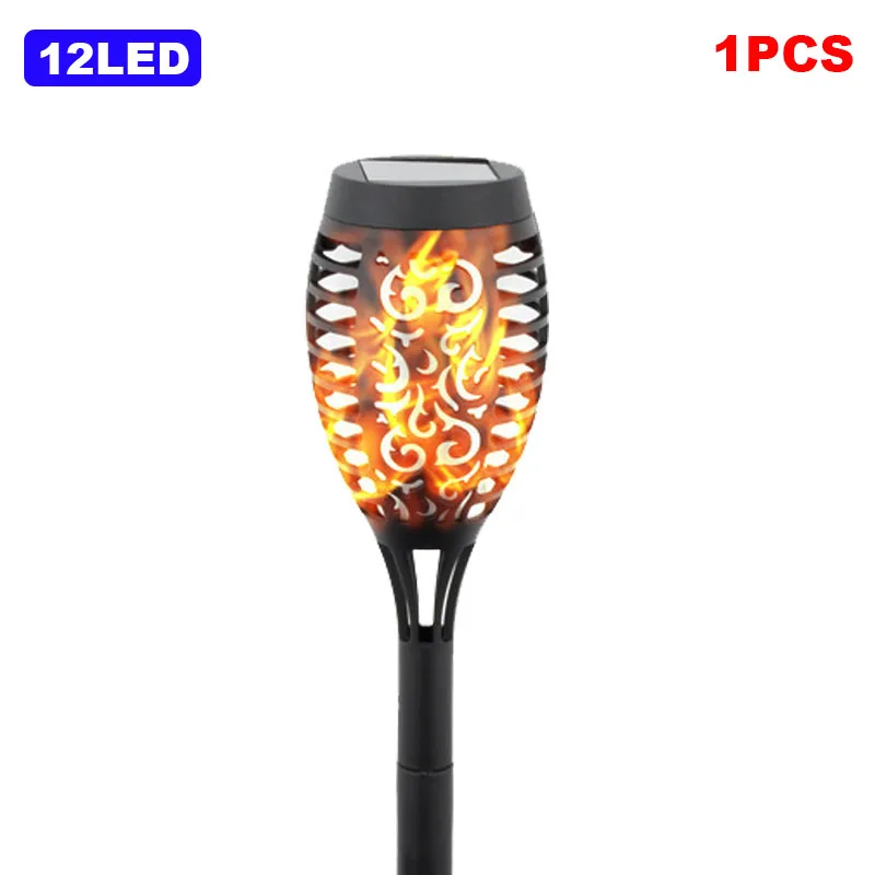 12/33/96 Led Solar Fakkel Licht Gazon Tuin Plug In Licht Buiten Binnenplaats Waterdicht Inductie Decoratie Landschap Vlam Licht