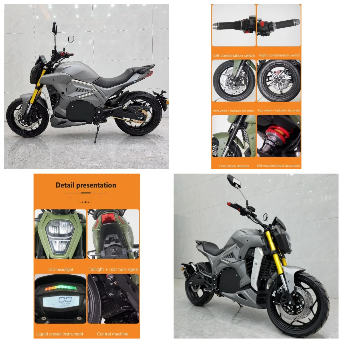 

Krono Wild EEC COC Certified Electric Scooter Factory Sells Directly And Exports To Europe South America And Asia