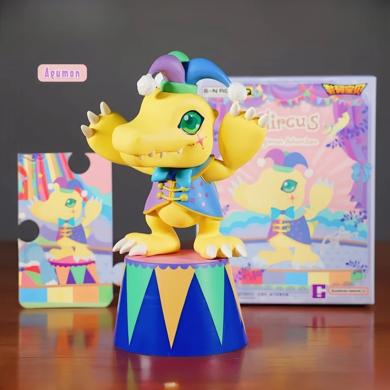 

New Selling Genuine Stock Bandai Digimon Circus Series Surprise Blind Box High Quality Handmade Toys Ornaments Dolls Trendy Gift