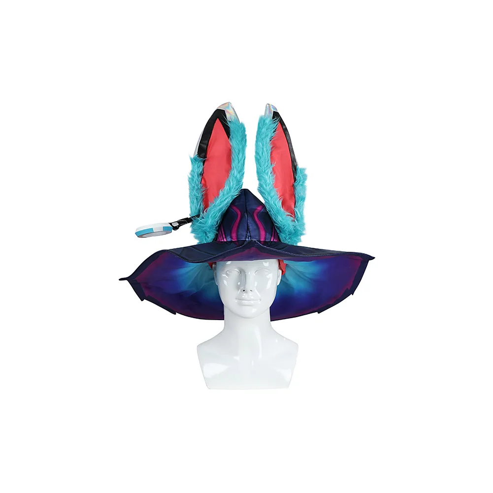 Disfraz Battle Bunny Aurora Copslay Costume Hat  Halloween Carnival Party Props