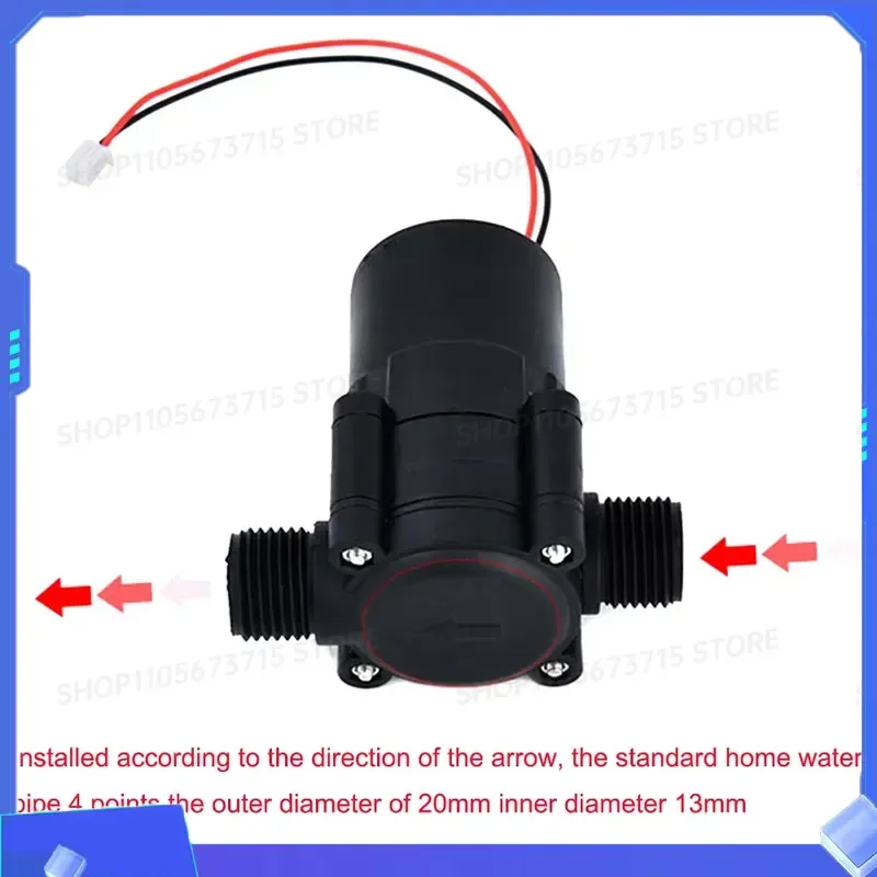 for FORDC Hydro Generator DC 0-18V 3.5W Water Flow Turbine Generator Hydroelectric Tap Water Hydraulic DIY Generator