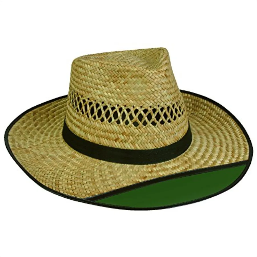 

LD902EX Beach Bum 2 Straw Hat with Green Visor