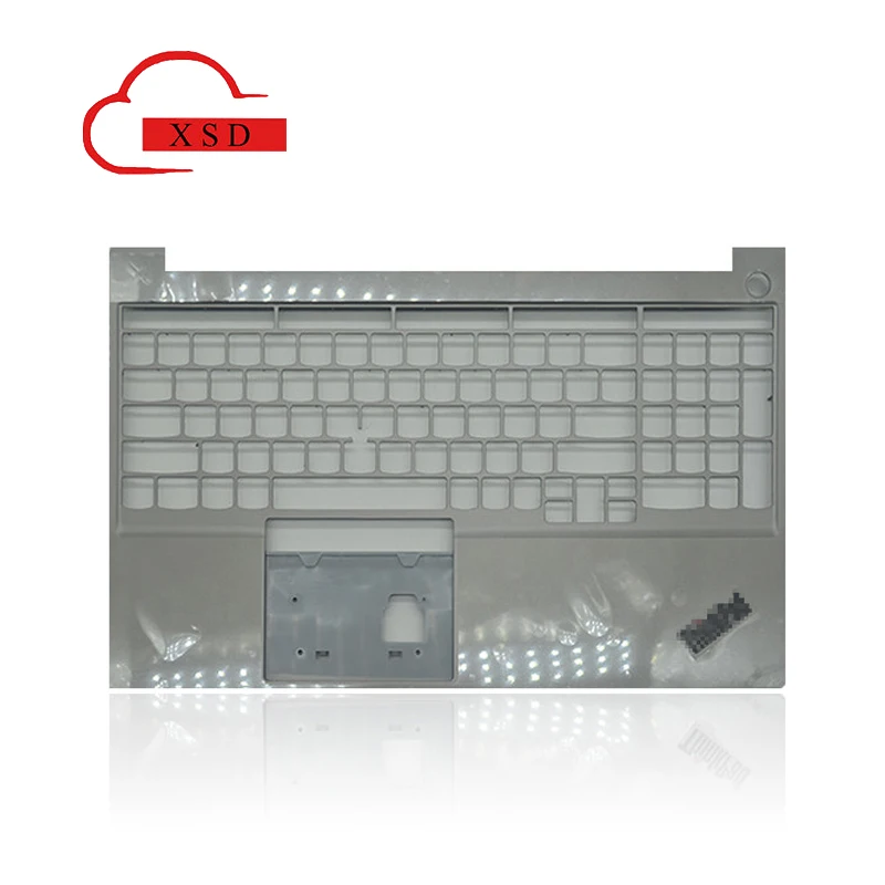 Original For Lenovo Thinkpad E15 Gen2 Gen3 Palmrest Upper Cover Top Case Keyboard Frame C Shell Housing Lid Silver