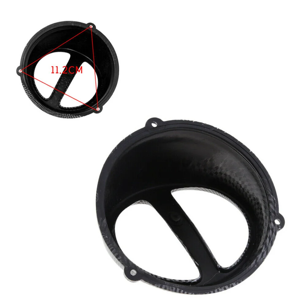 Efficient Heat Management and Cool Look with Carbon Fiber Air Scoop Cap for Motorcycle for scooter for gy6 50 125cc 150cc