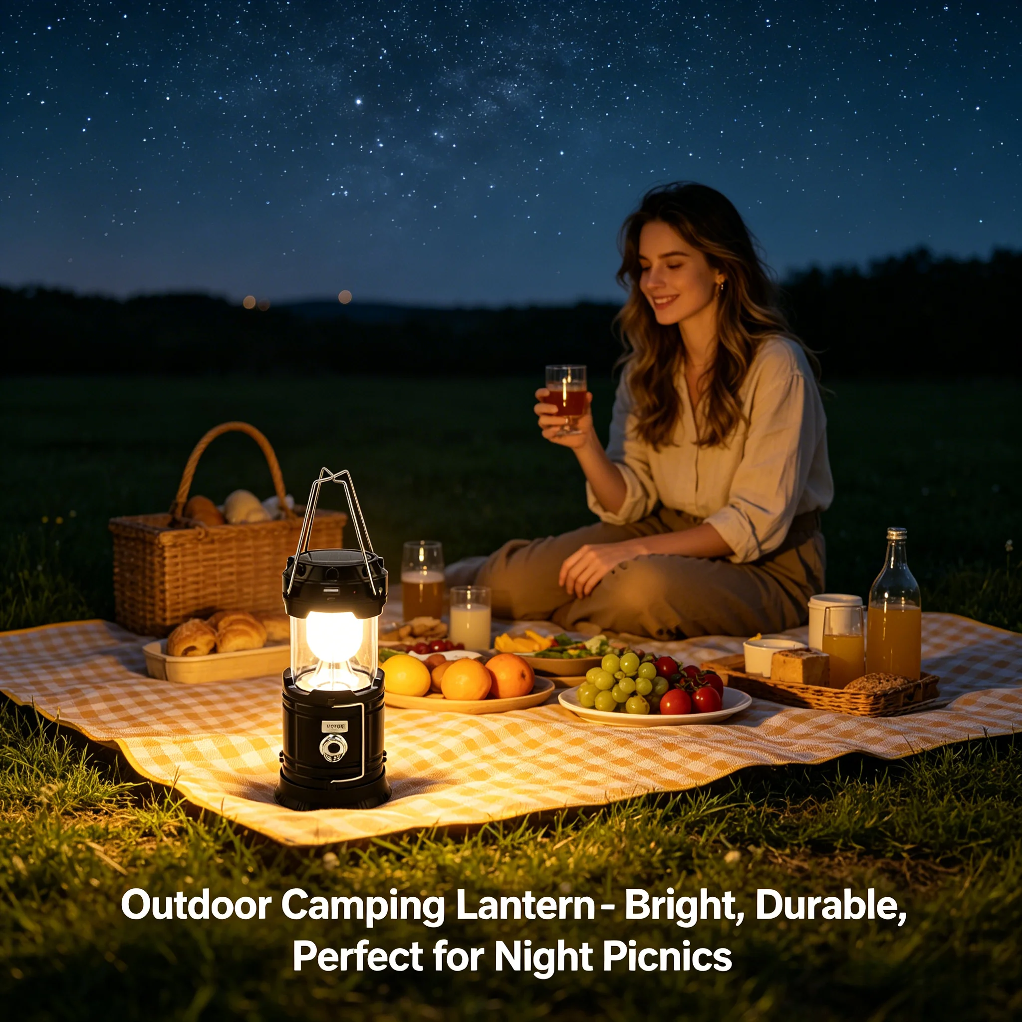 Solar Portable Handheld Campin - Camping Solar Lantern recension och pris