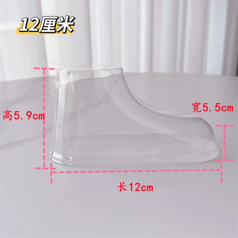 10 Paires De Chaussons En Plastique Transparent – Protection Et Mise En Valeur Pour Chaussures De Bébé