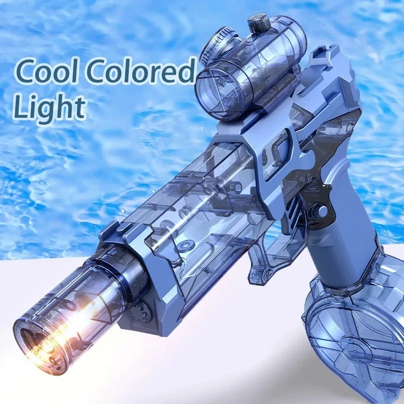 New Summer Electric Water Gun Toys Bursts High-pressure Strong Charging Energy Water Automatic Water Spray Children Toy