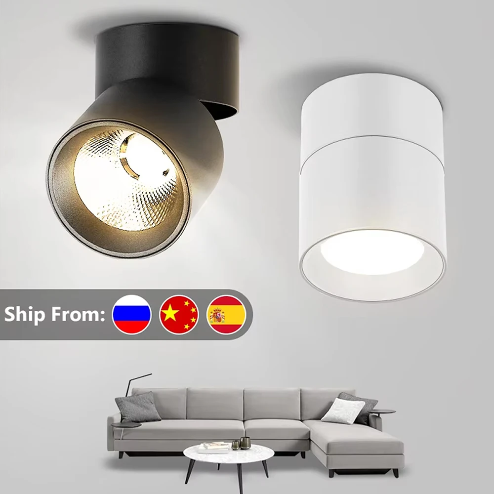 미니 LED 천장 램프 220V 천장 조명 5/7/10/15/25W Led 통 패널 빛 거실 침실