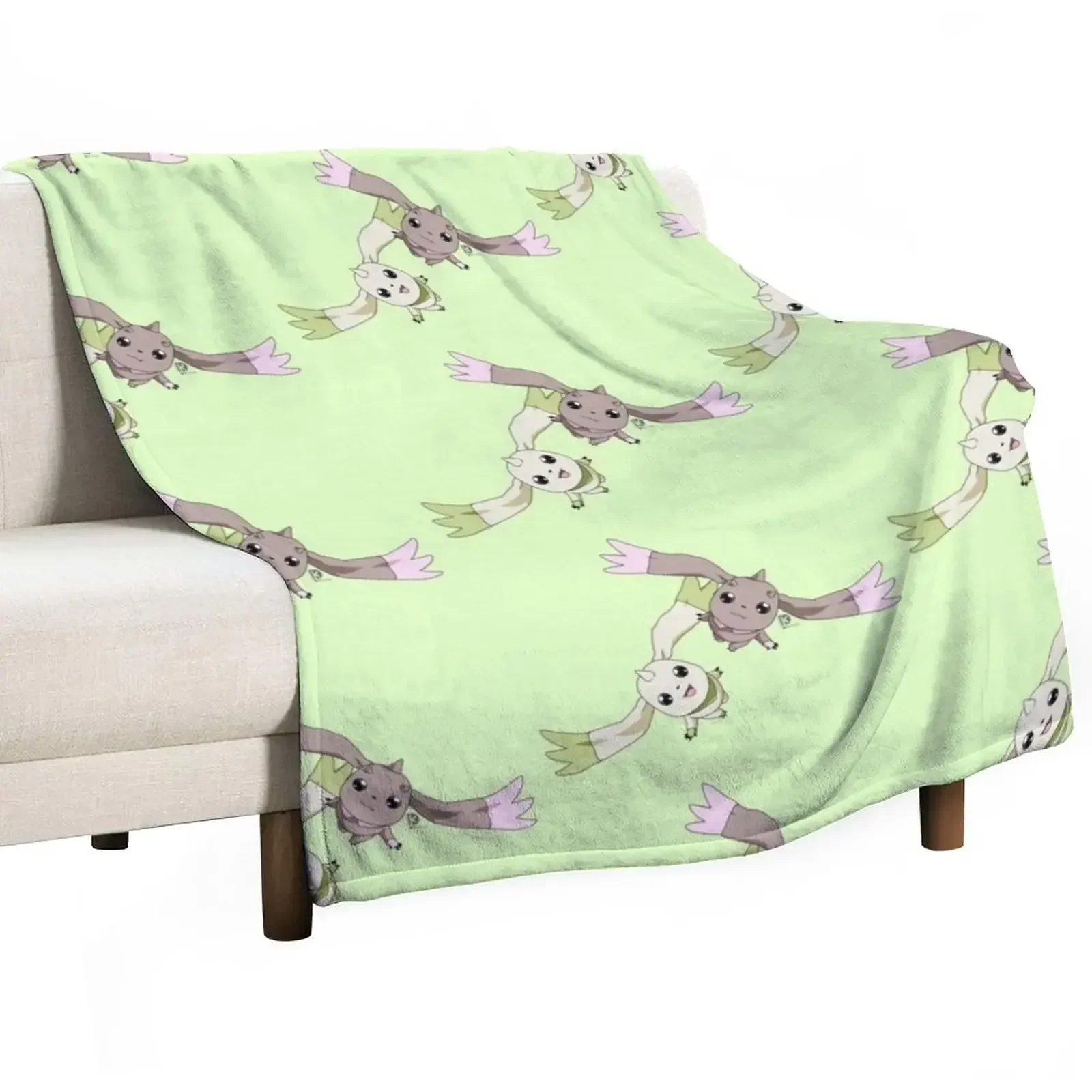 

TerrierMON LopMON Throw Blanket Picnic Beautifuls blankets and throws Giant Sofa Blankets