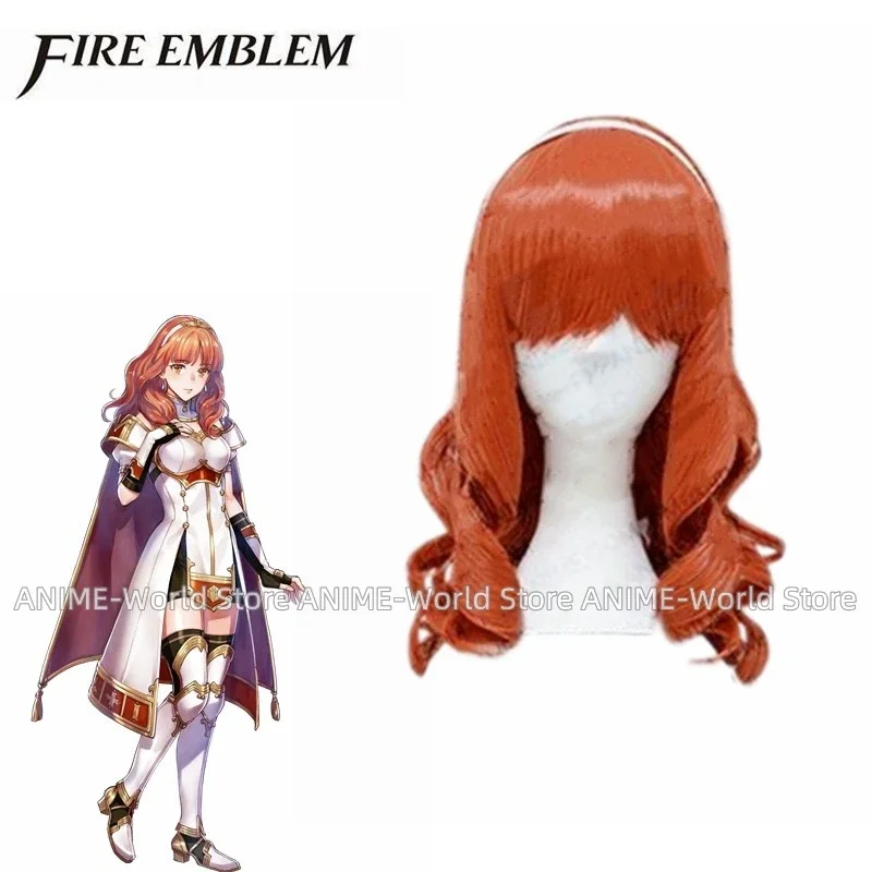 Gra Fire Emblem Celica przebranie na karnawał wykonane na zamówienie w dowolnym rozmiarze unisex kostiumy Cosplay peruka jednolite garnitury