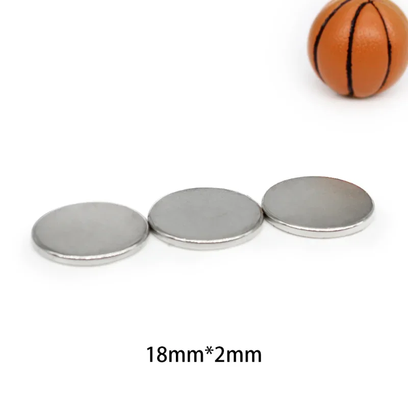 5~100PCS 18x2mm Round Rare Earth Neodymium Magnet N35 Strong Powerful Magnets 18mm x 2mm Permanent Magnet Disc 18*2mm