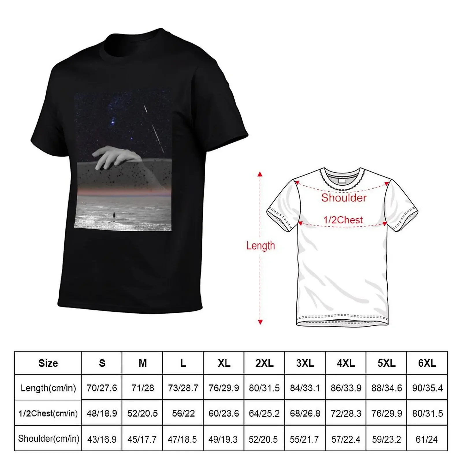 Admire the Distance T-Shirt Short sleeve tee Aesthetic clothing graphic t shirt vintage Men's t shirts