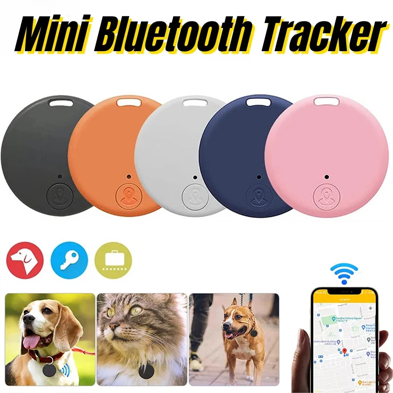 Smart Tag GPS Tracker Find My Anti-Lost Locator Car Tracking Device For Ios Android Phone Key Finder Tag Accessories Pet Collar
