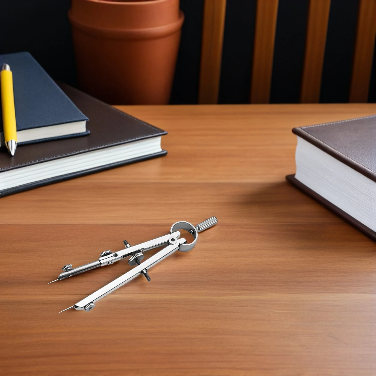 Alat Gambar Geometri Logam Berkualitas Tinggi yang Dapat Digunakan Kembali untuk Desain Seni, Penyusunan, Ringkas dan Tahan Aus