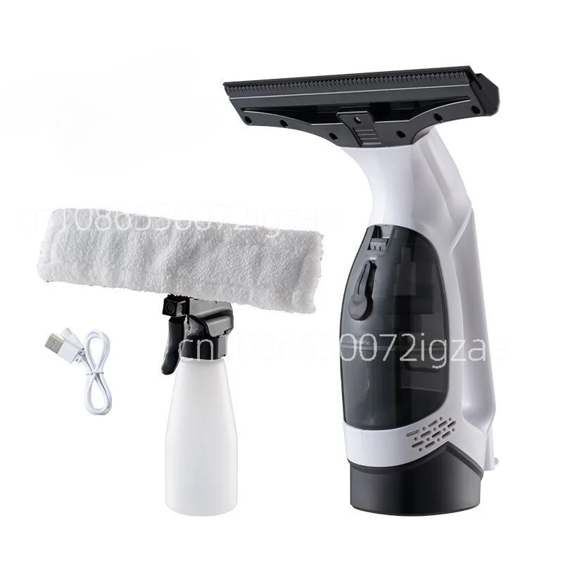 New small electric glass cleaner, handheld window cleaner, strong water absorption, efficient and portable artifact