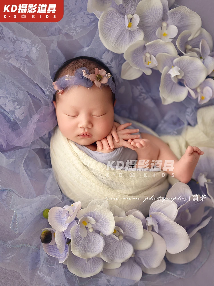 

Photography props Full moon newborn baby taking photos clothing baby childrens studio disfraz bebes roupa bebe 신생아