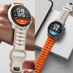 20mm 22mm Sport Band For COROS PACE 3 2 Silicone Wristband Bracelet Belt Correa For COROS APEX/APEX 2 Pro/APEX 42mm 46mm Strap
