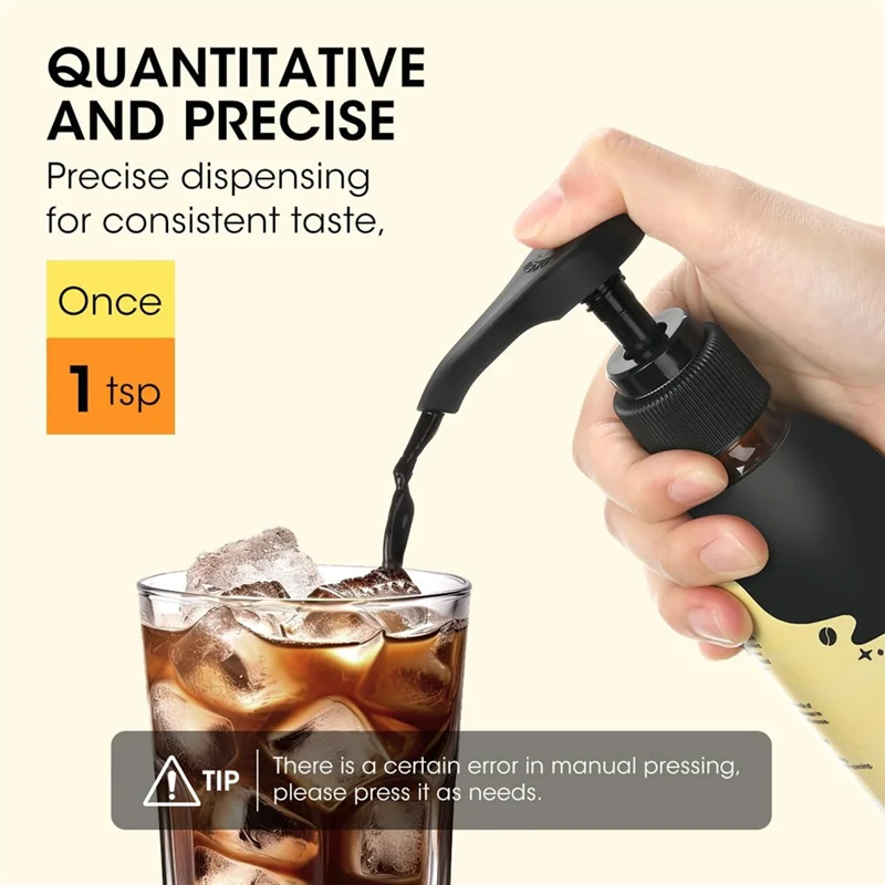 -AA95 Syrup Pump Compatible For Javy 6Fl Oz Coffee Concentrate, 10 Pcs Coffee Concentrate Pump Dispense