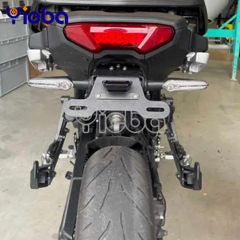 

License Plate Holder For Yamaha MT09 Tracer 900/9/GT 7GT 700/GT FJ-09 2015-2025 Motorcycle Tail Tidy Fender Eliminator LED Light