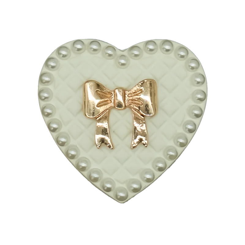 10 Stück Bling + 10 Stück 2D Parfüm-Kronen-Herz Metall-Schuh-Charms Lippenstift Kamera Schuh-Dekorationszubehör Clog für Kinder Geschenk – Detail 17