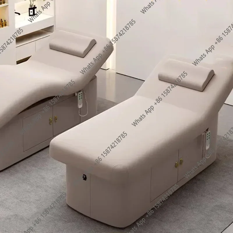 X C Multifunctional Massage Bed Tattoo Spa Electric Beauty Salon Bed ProfessionalHeat Physiotherapy Yatak Salon Furniture