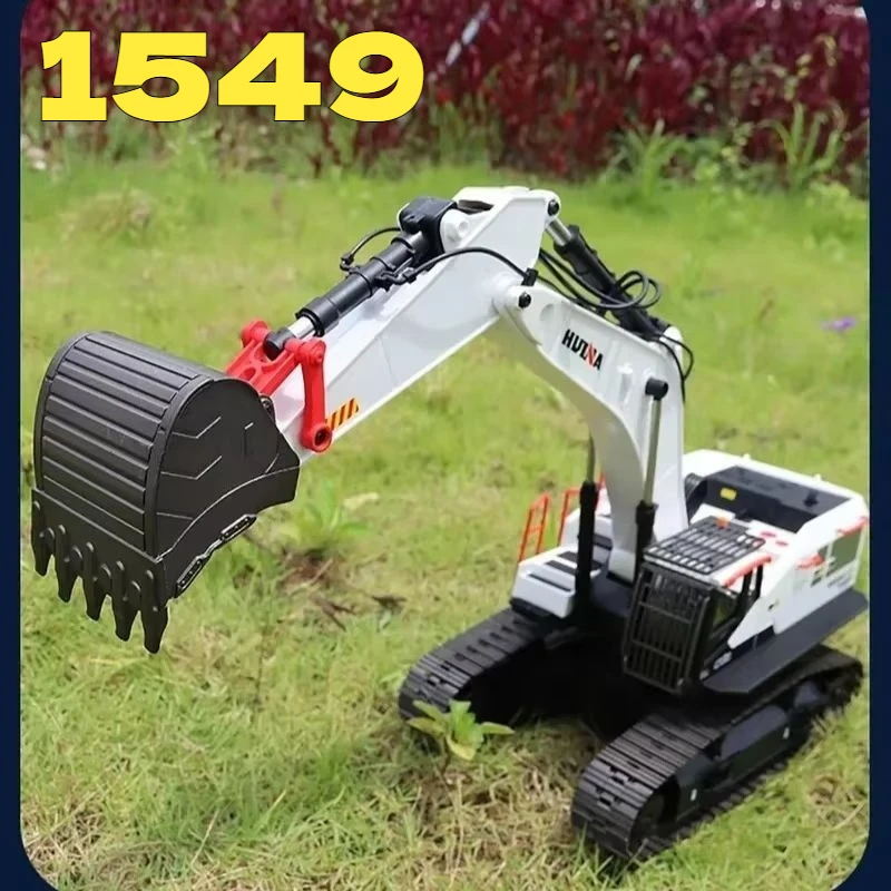 

Экскаватор Huina 1594, полностью металлический, с дистанционным управлением, масштаб 1/14, 22 канала, электрический, для детей, для игр в помещении и на улице