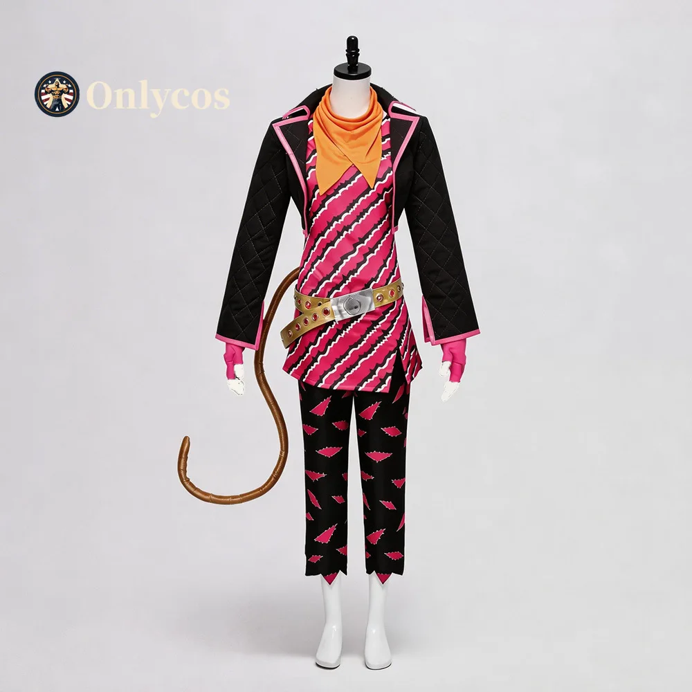 

Костюм для косплея Monster High Торалеи в полоску, аниме-униформа для вечеринок, одежда для ролевых игр на Хэллоуин, Onlycos