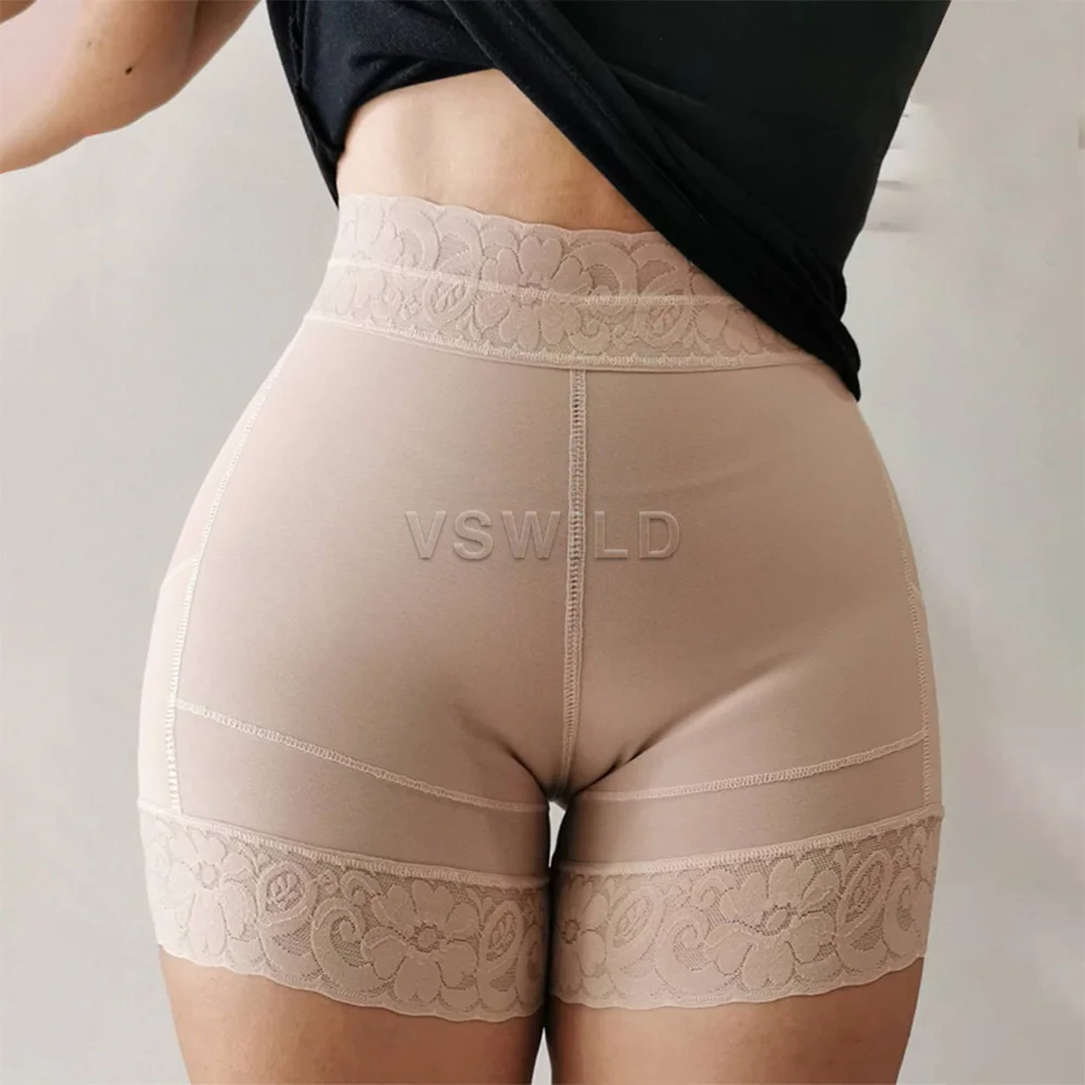 

Postpartum Recovery Slimming Fajas Lace Butt Lifter