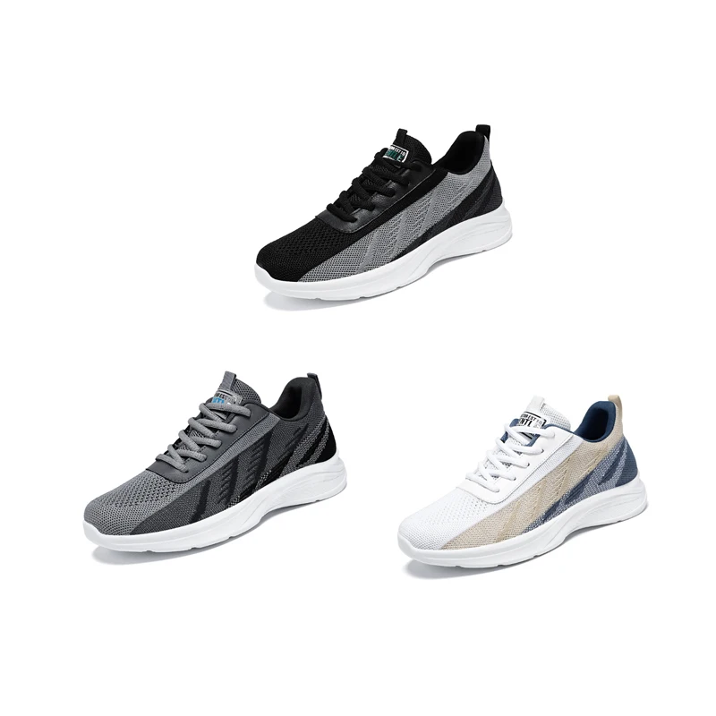 Sports Breathable Antiskid Tennis Men's Spring New Casual Running Shoes Sneakers Soft-soled Ultra-light Student Delivery Shoes