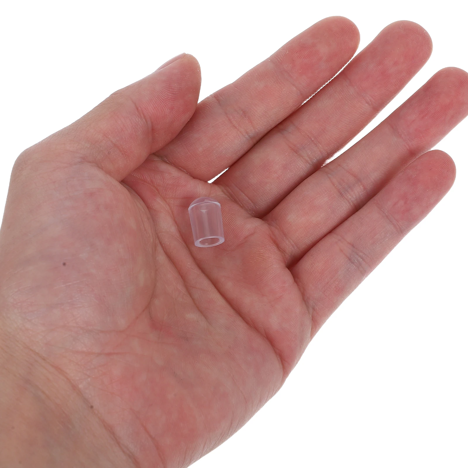 

100 Pcs Wire End Protectors PVC Safety Caps for Hooks Tips Steel Wire Hanger Covers Transparent Plugs Clothes Ends