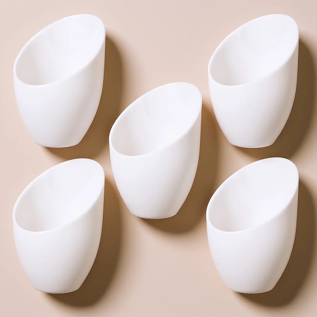 

5Pcs Horseshoe Lamp Shade Simple Inclined Head Cover for Bedroom Study Living Room Bright Eye- Decoration Use