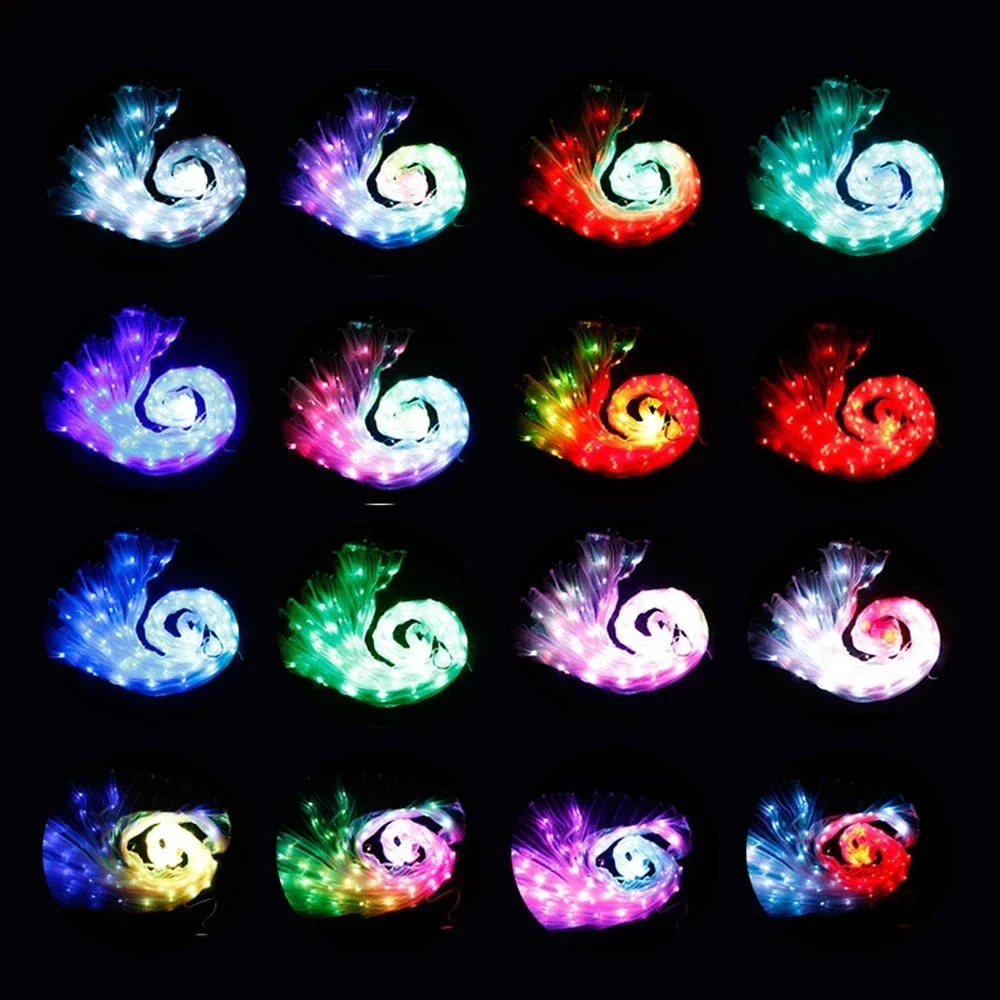 Club Show Remotely Controllable RGB LED Fairy Wings Stage Dancing Light Show Prop Accessories Belly Dance ISIS LED Wings