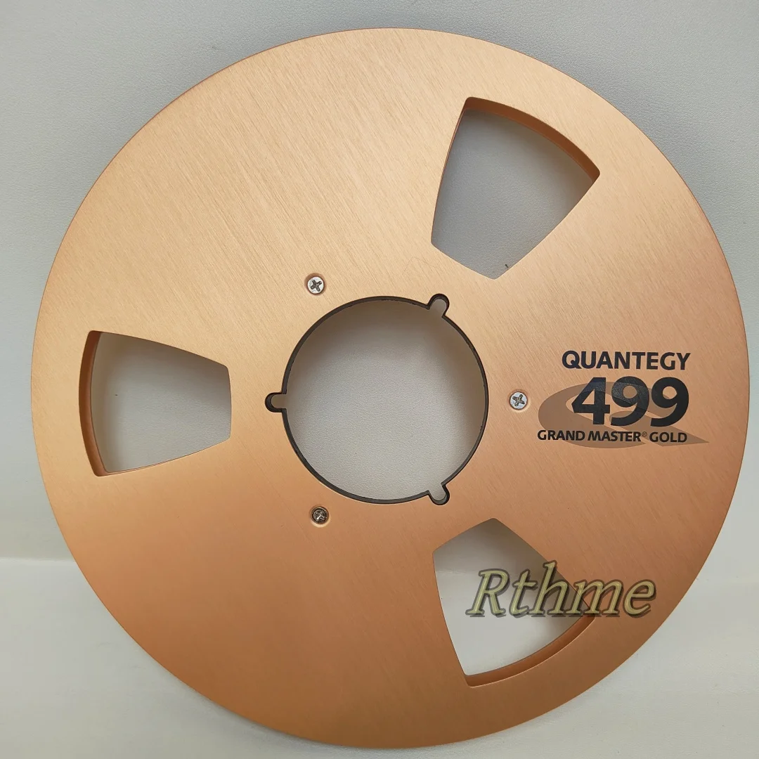 Nastro audio a bobina aperta da 1/4 da 10,5 pollici Hub Nab vuoto Registratori bobina-a bobina con disco Nuovi accessori in alluminio