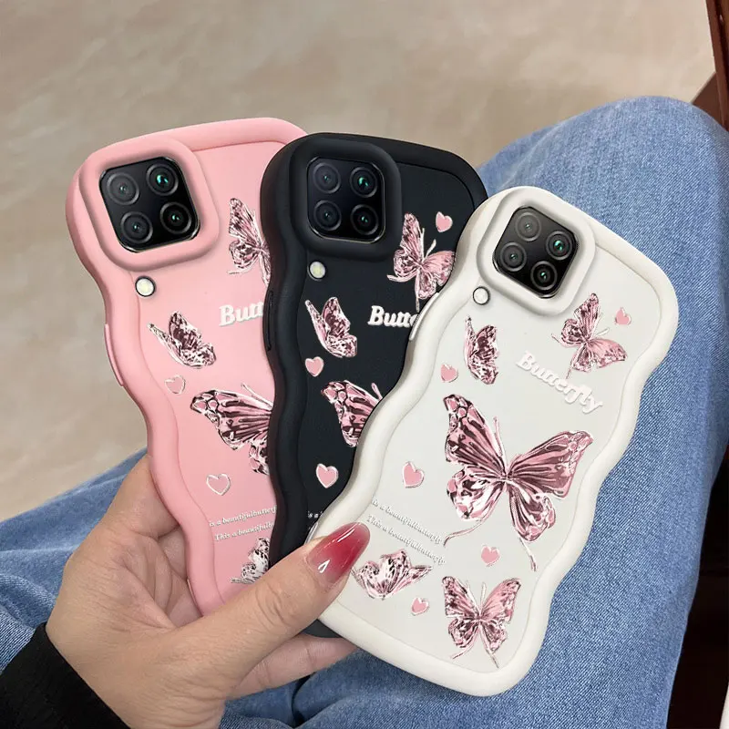 Durable Entertainment Flexible Fantasy Butterfly Case For A12 Nacho Featuring Anti-Fingerprint In Samsung A M S F 32 55 25 22