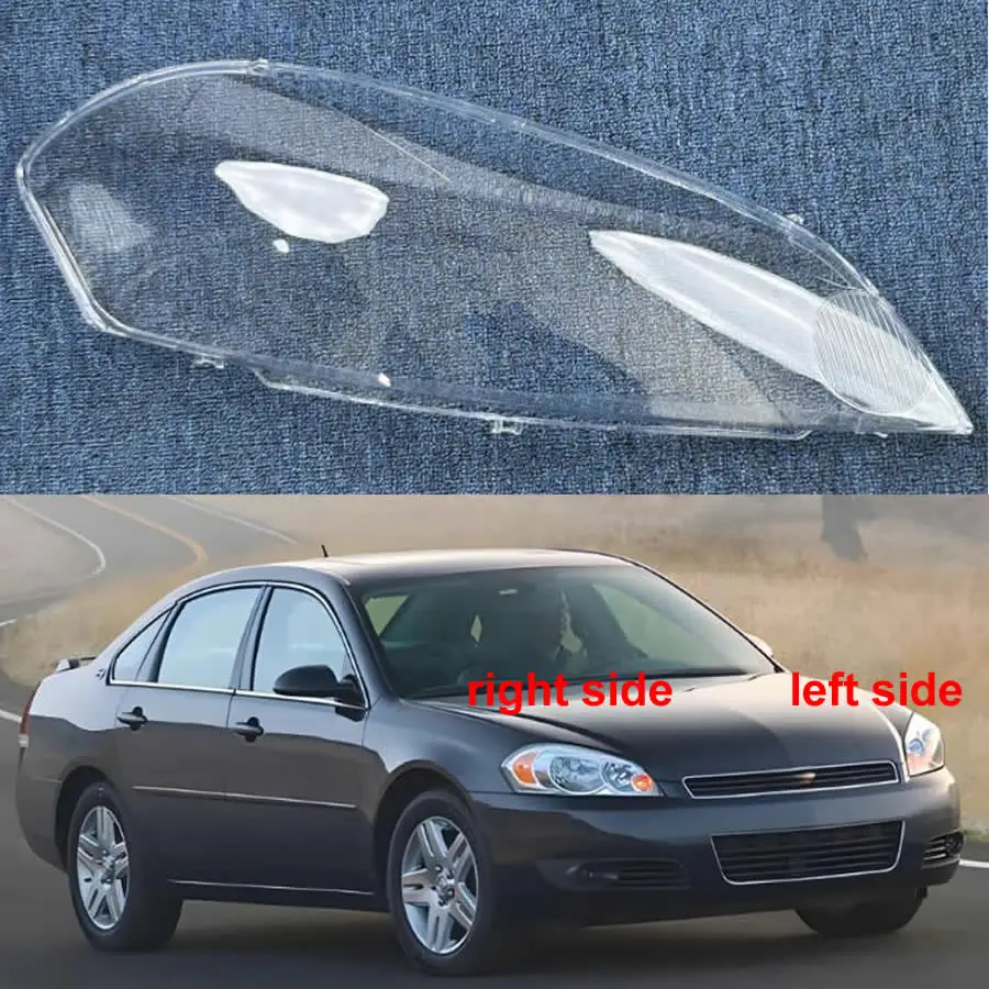 

Для Chevrolet Impala 2006-2013: Прозрачный колпак/крышка фары из плексигласа, линза, сменная деталь для авто