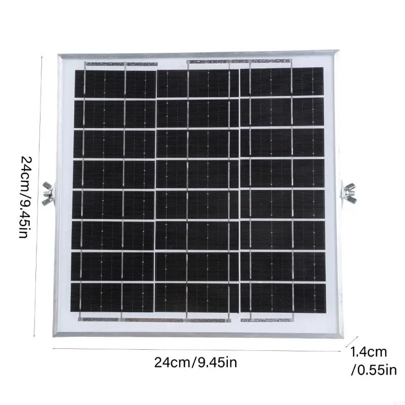 أداء عالية 12V 0.66A لوحة شحن لوحة شحن 15.60 قدم الحبل 5.2x2.1mm m4yd