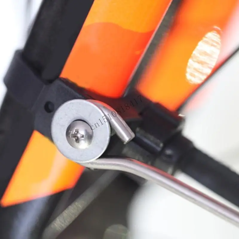 517B الطين تعديل خواتم الأنابيب هوب الطين بلاط تحديد خواتم الدراجات الجبهة شوكة تحديد قطعة من نسيج الإطار مشبك